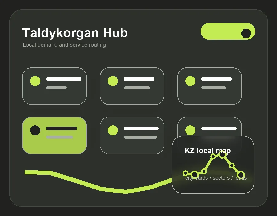 Generated local market image for Taldykorgan